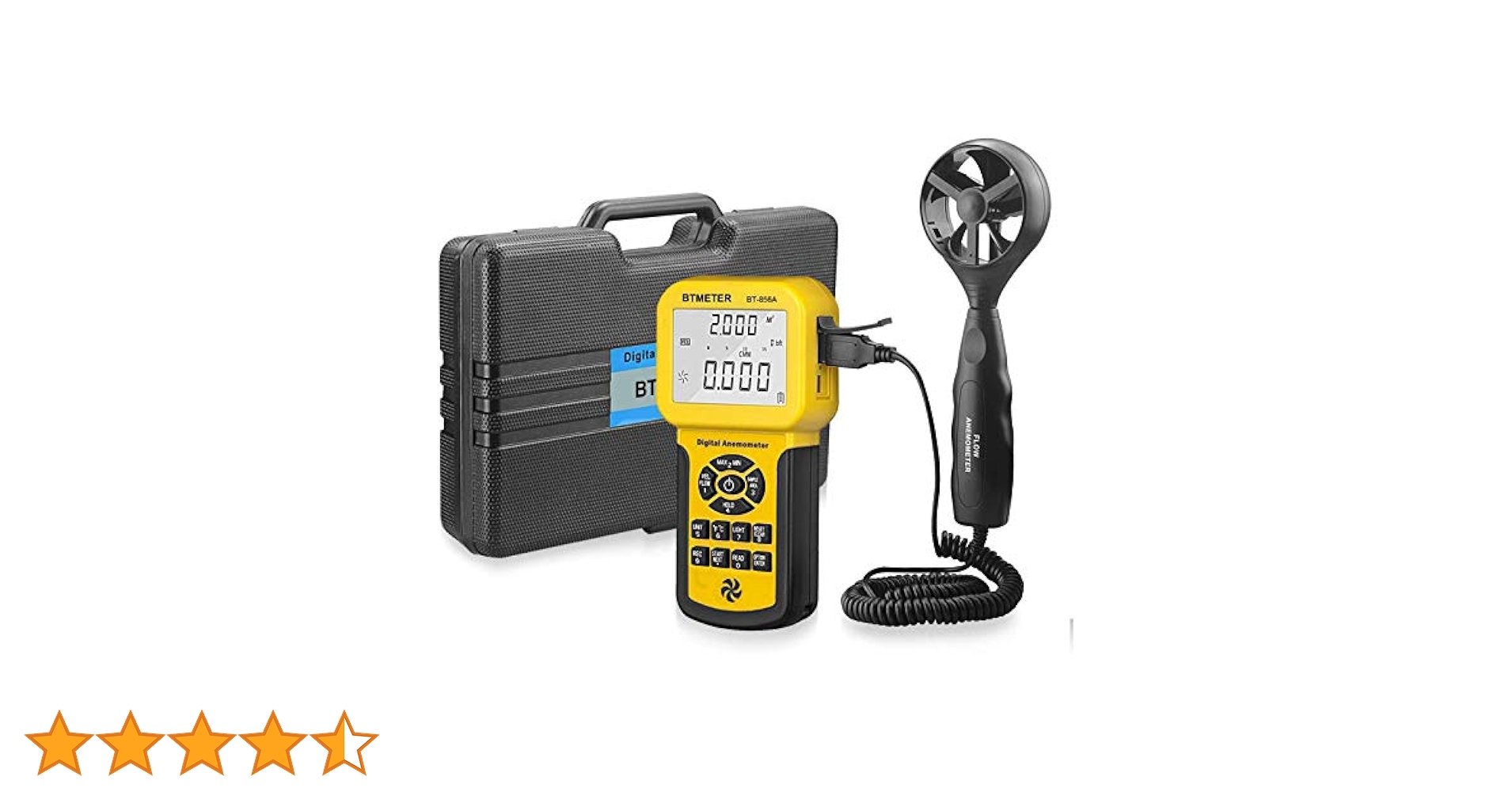 Amazon | Amazon |デジタル風速計 BTMETER BT-846A風量計 風力計